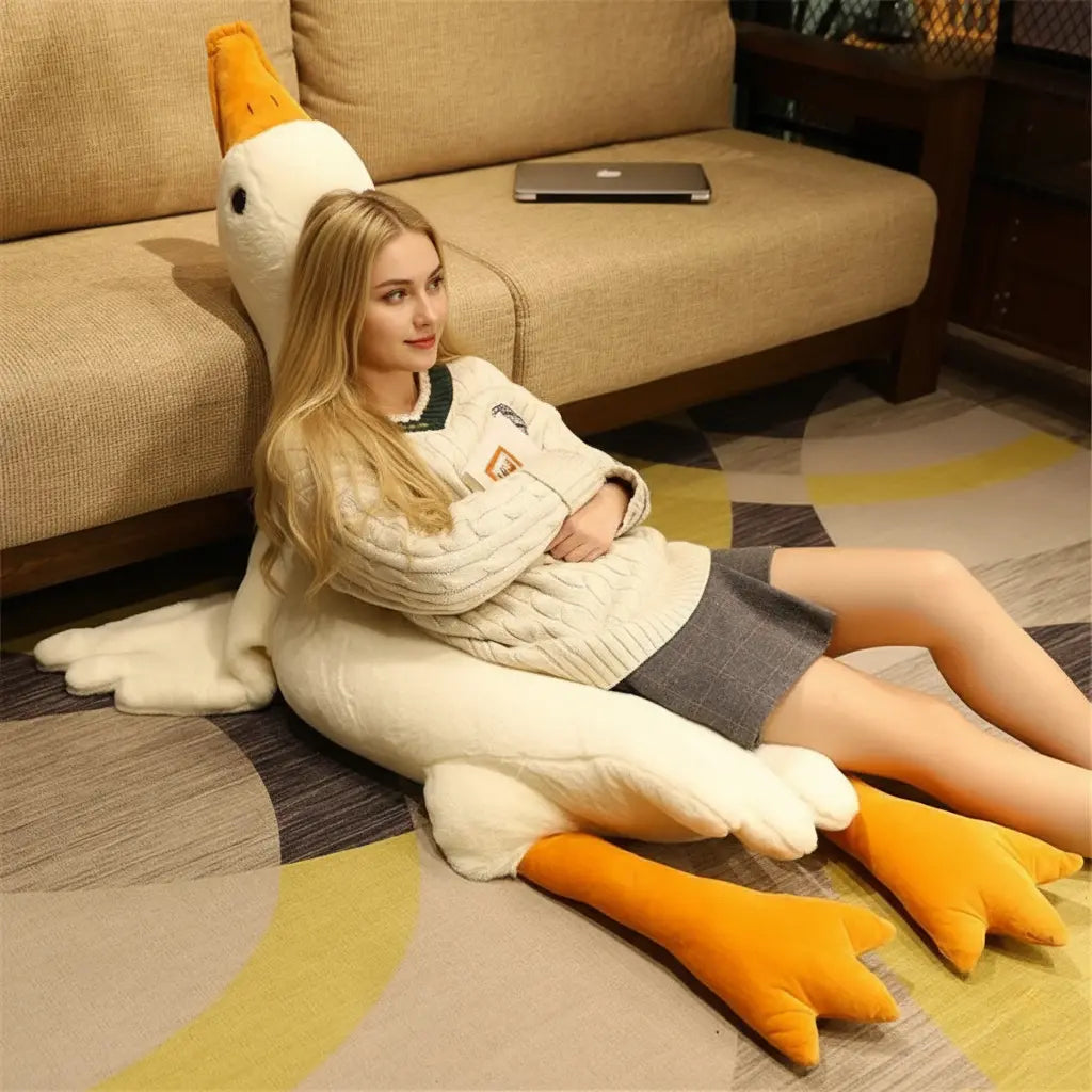 Goodinary® Goose Plush Pillow Long Stuffed Animal Goodinary