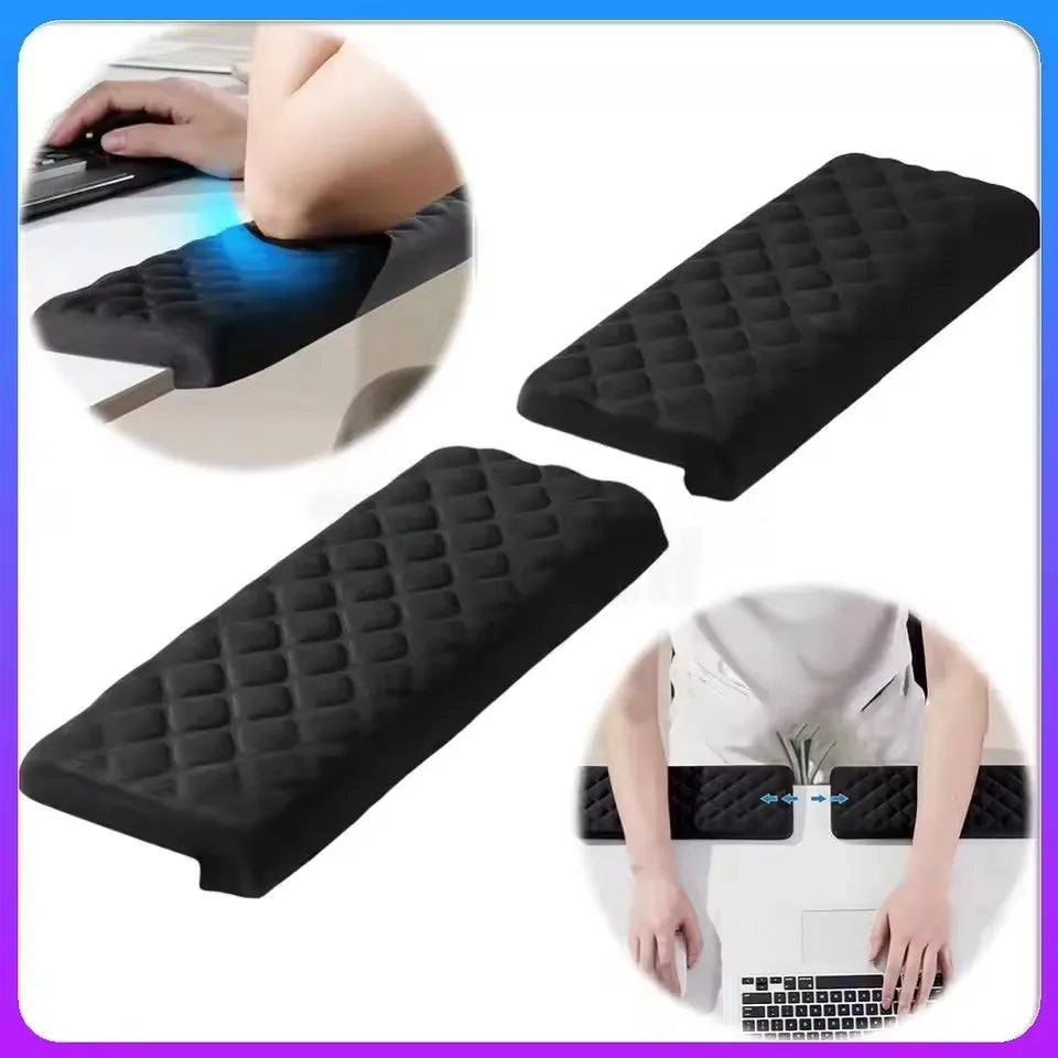 Office Object™ L-Shaped Memory Foam Wrist Rest (2 Pcs)
