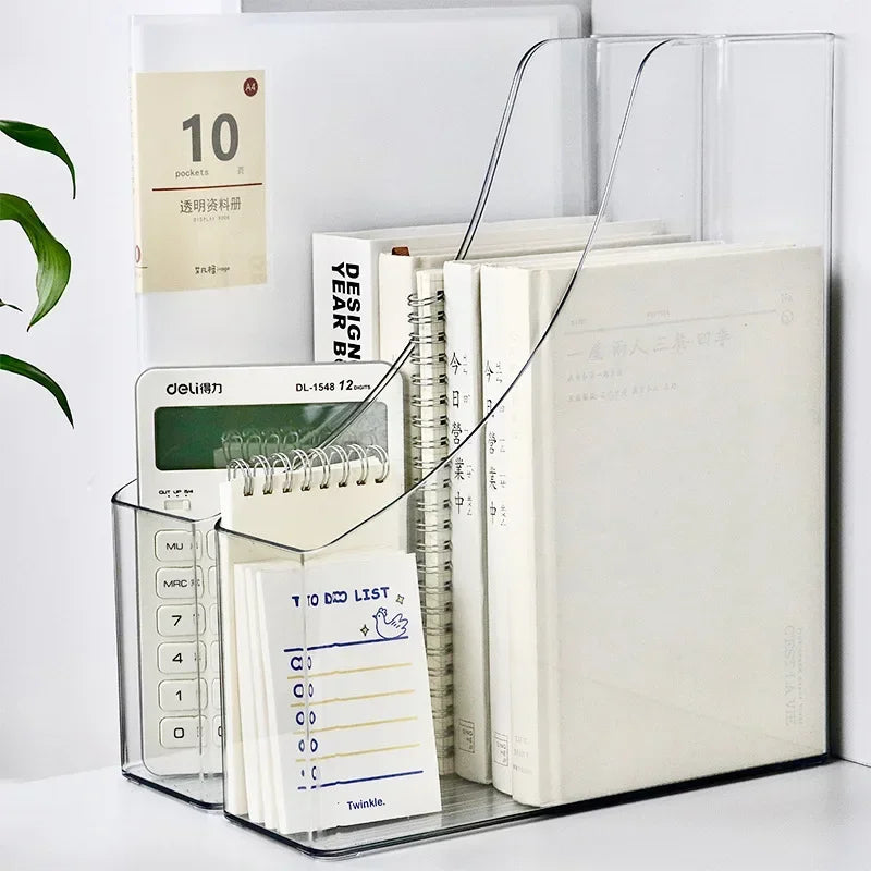 Office Object™ Minimalist Acrylic Magazine File Holder