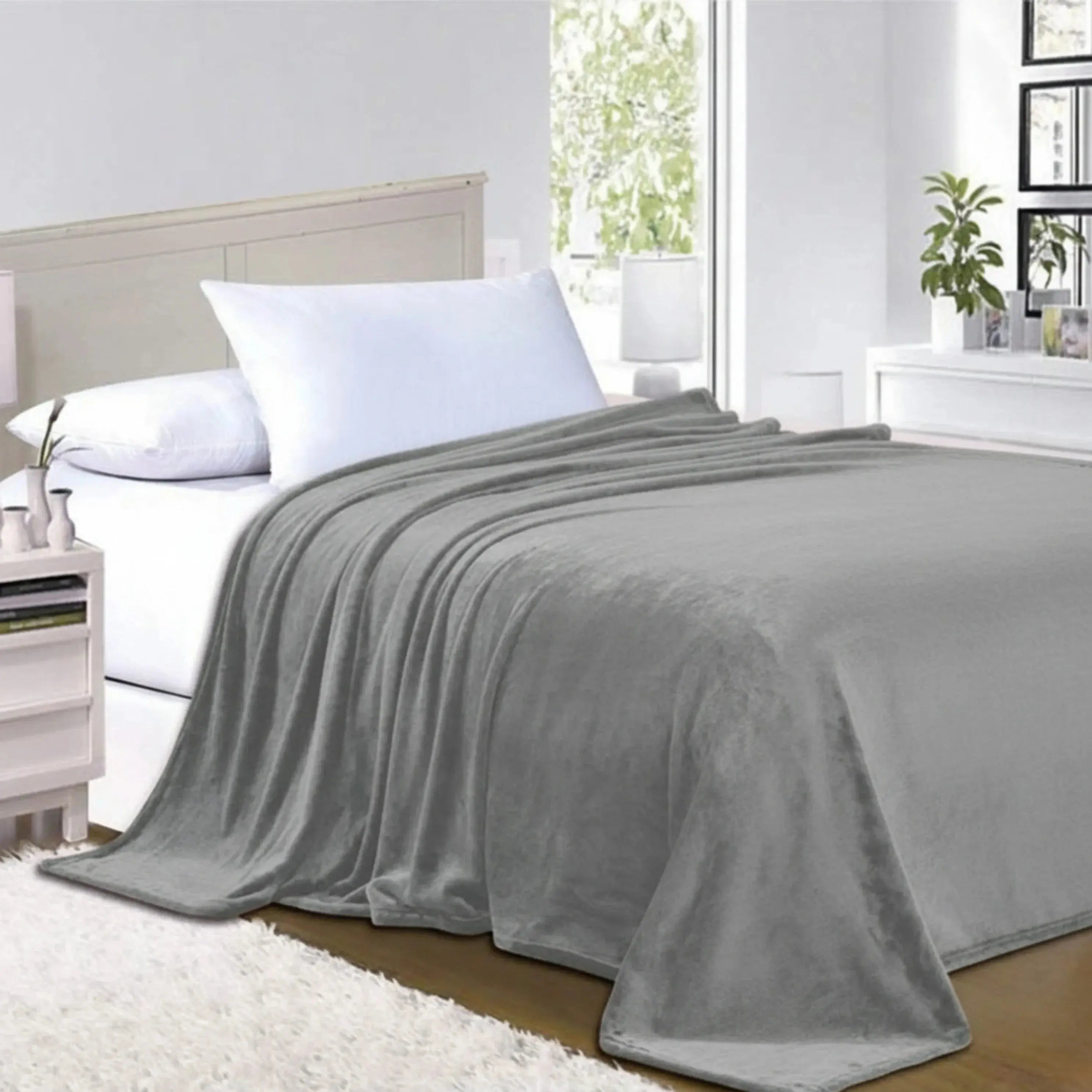 Goodinary® Coral Fleece Soft Flannel Blanket Goodinary
