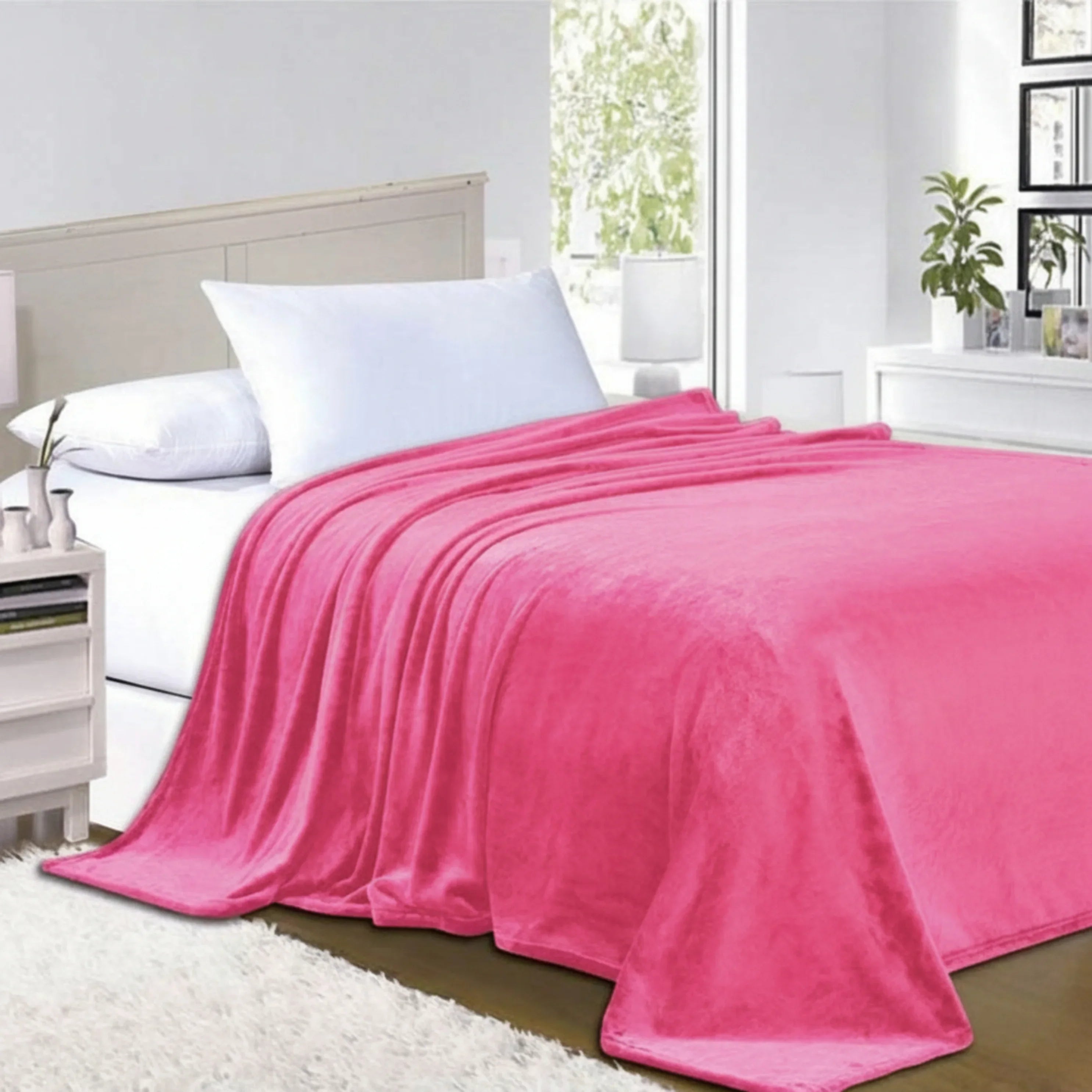 Goodinary® Coral Fleece Soft Flannel Blanket