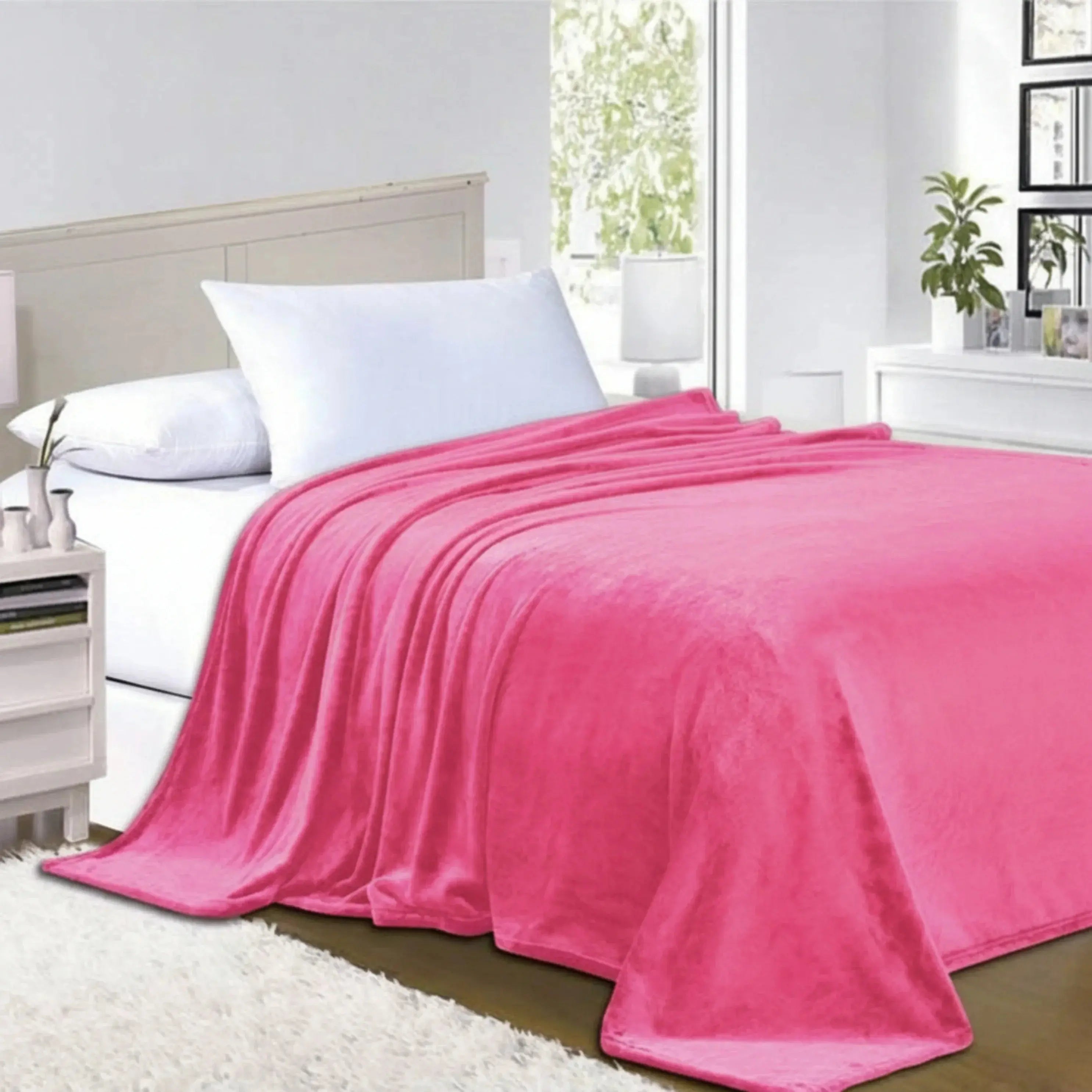 Goodinary® Coral Fleece Soft Flannel Blanket Goodinary