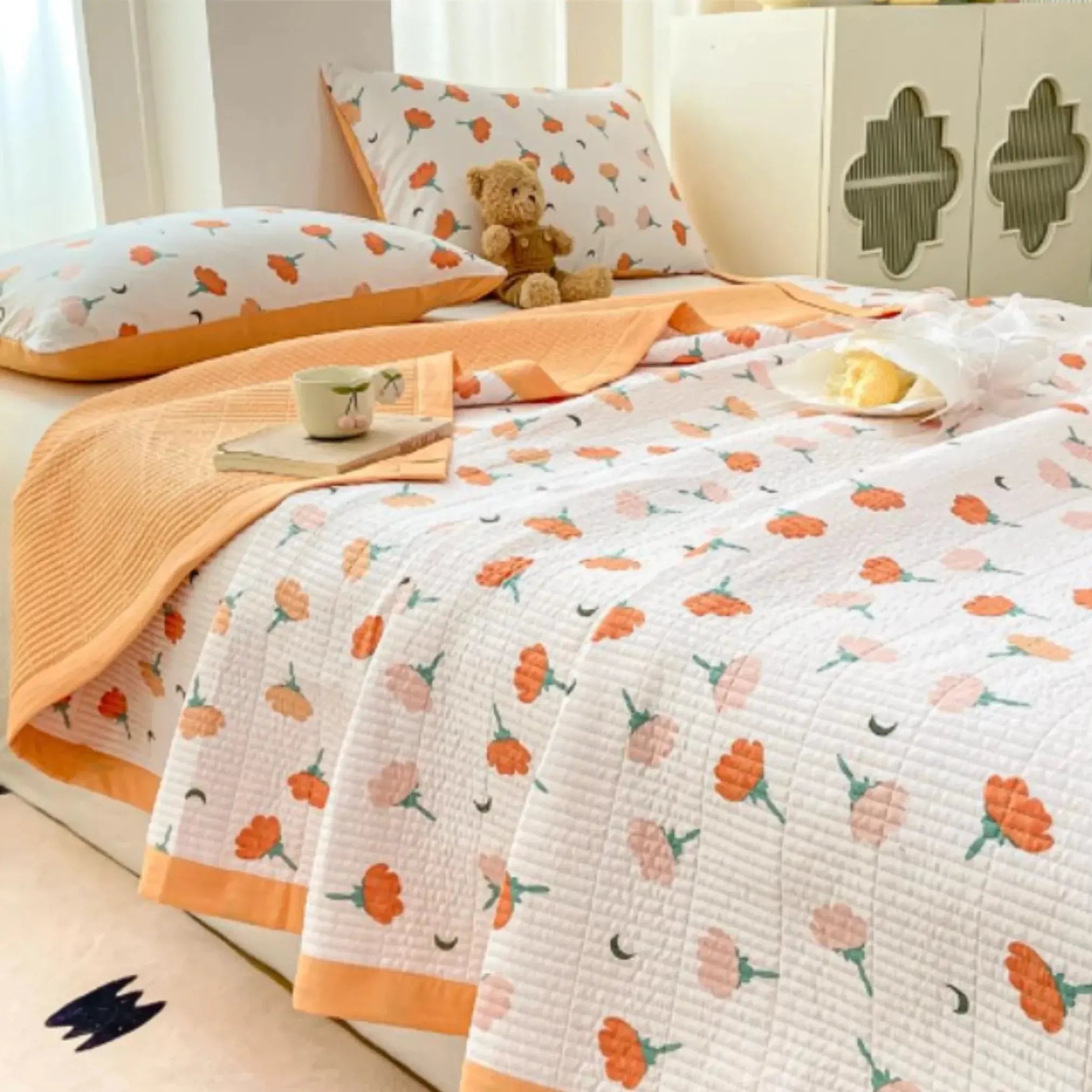Goodinary® Floral Bedding Duvet Cover Set Goodinary
