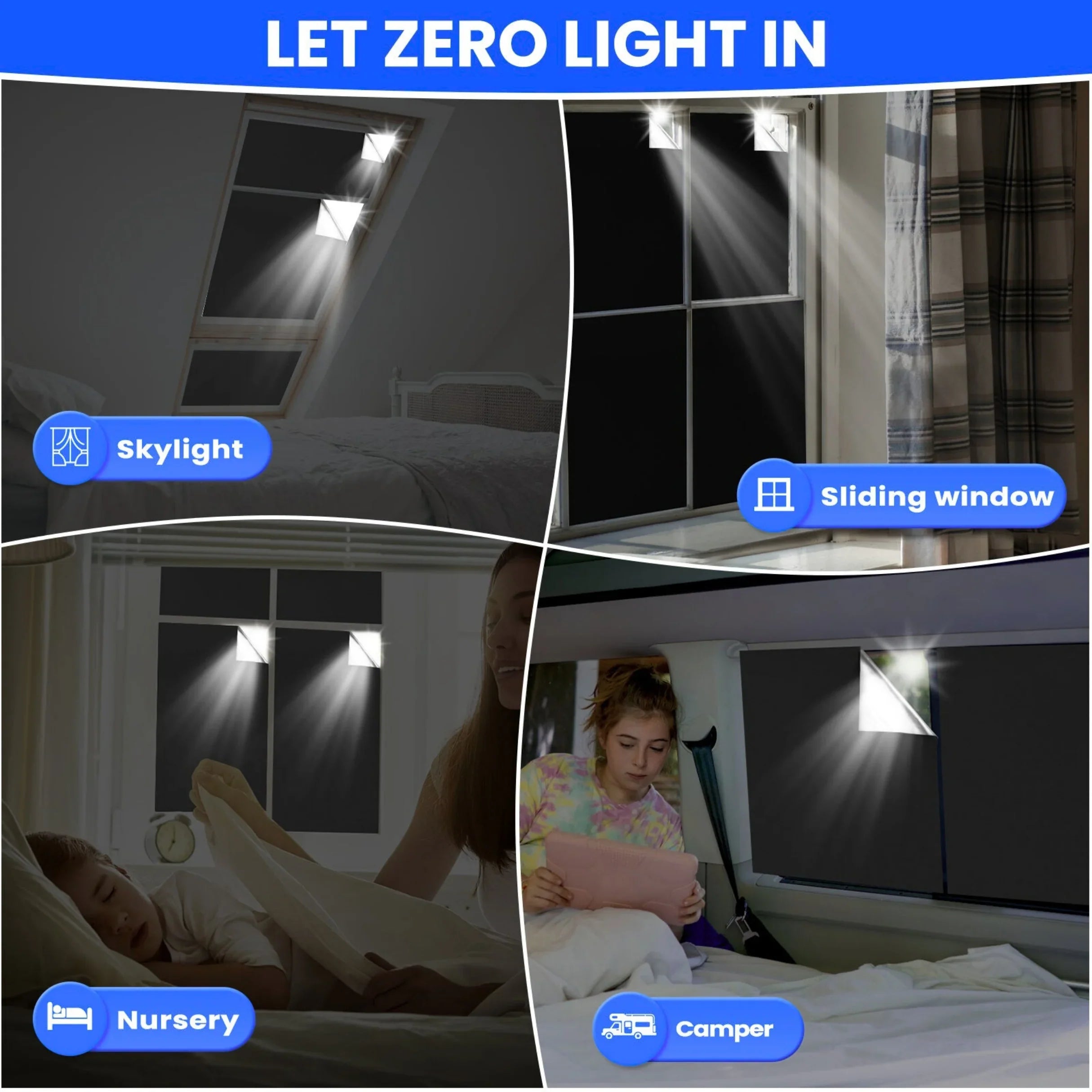 Goodinary® Magnetic Blackout Window Shades