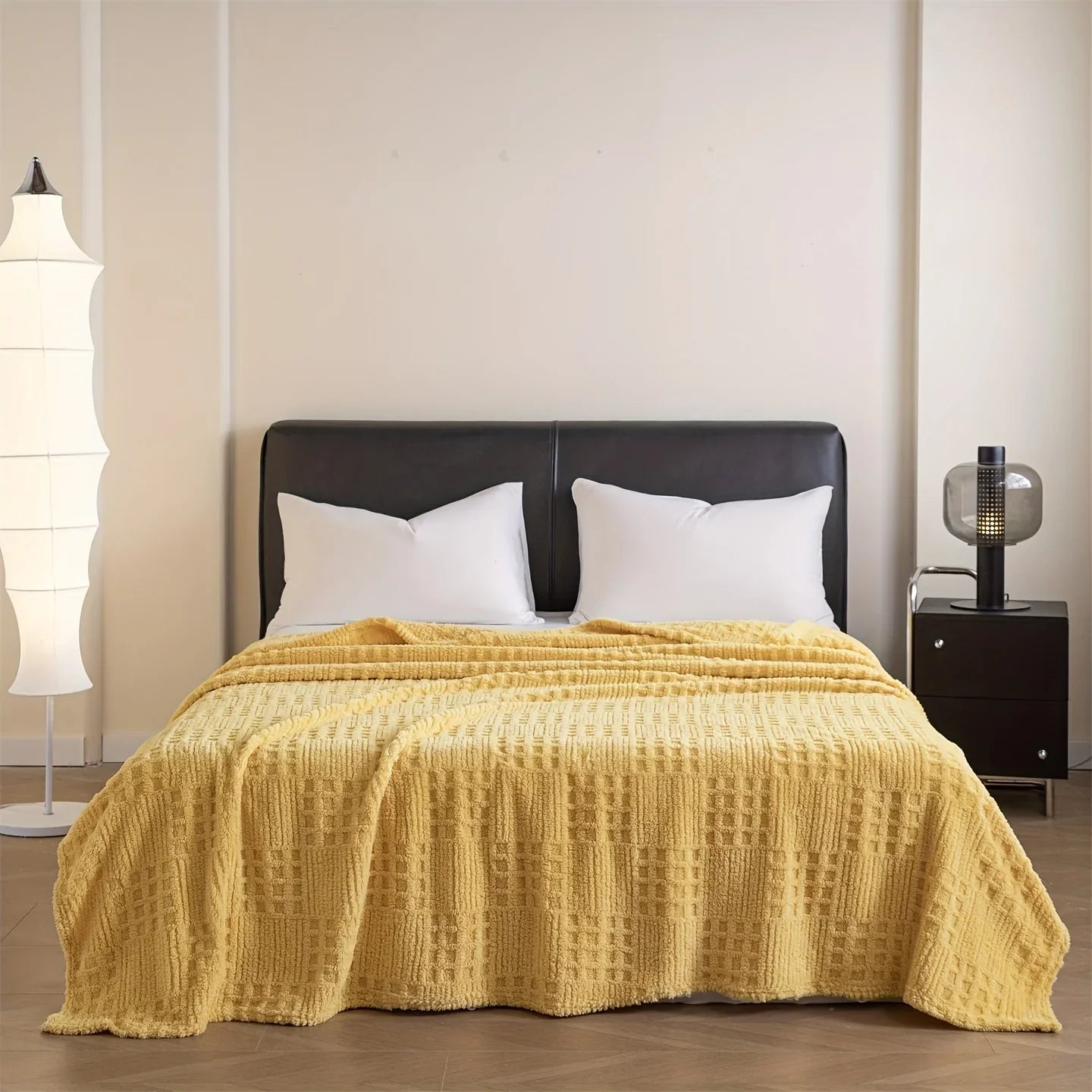 Goodinary® Breathable Cotton Waffle Weave Blanket