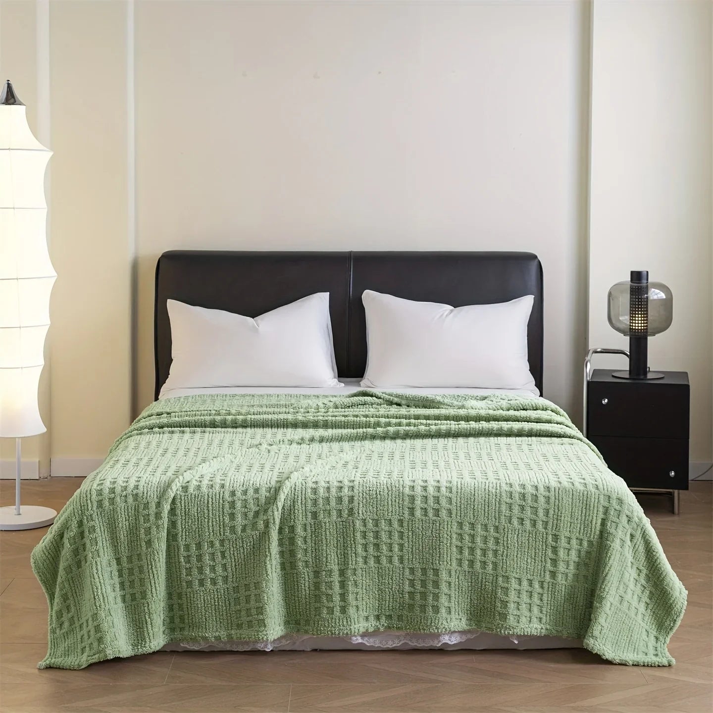 Goodinary® Breathable Cotton Waffle Weave Blanket
