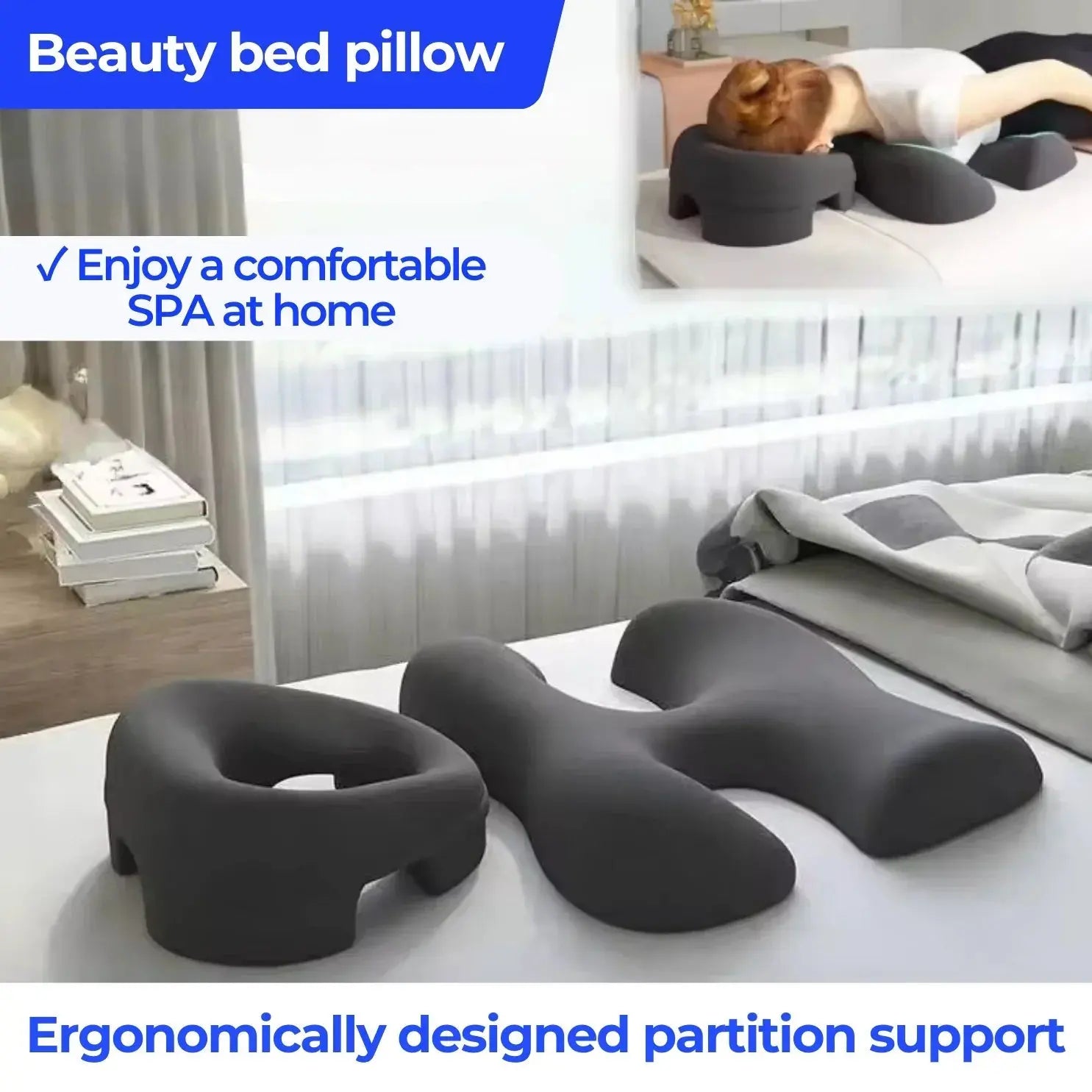 Goodinary® Massage Cradle Pillow Cushion Set Goodinary