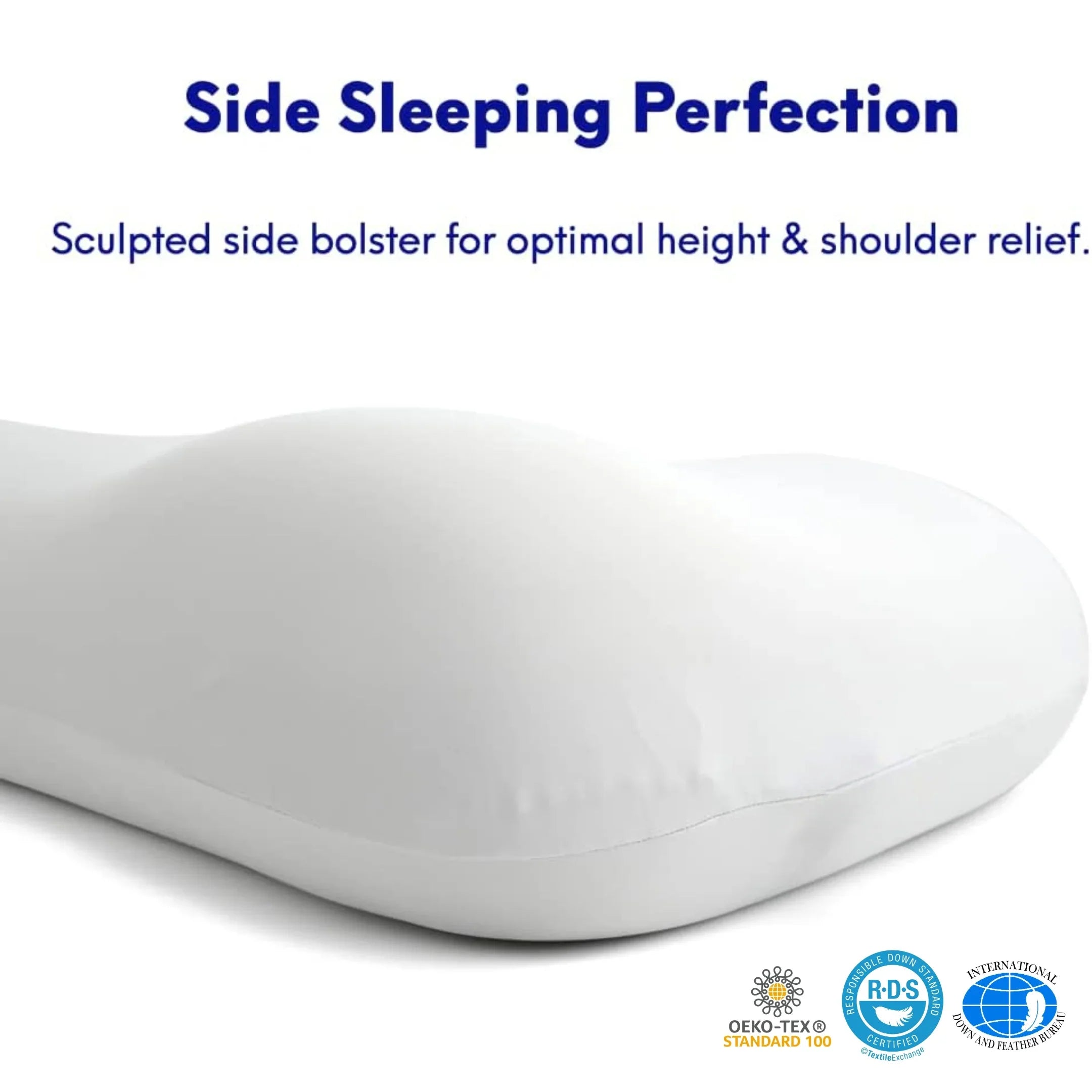 Goodinary® Ergonomic Contour Memory Foam Pillow