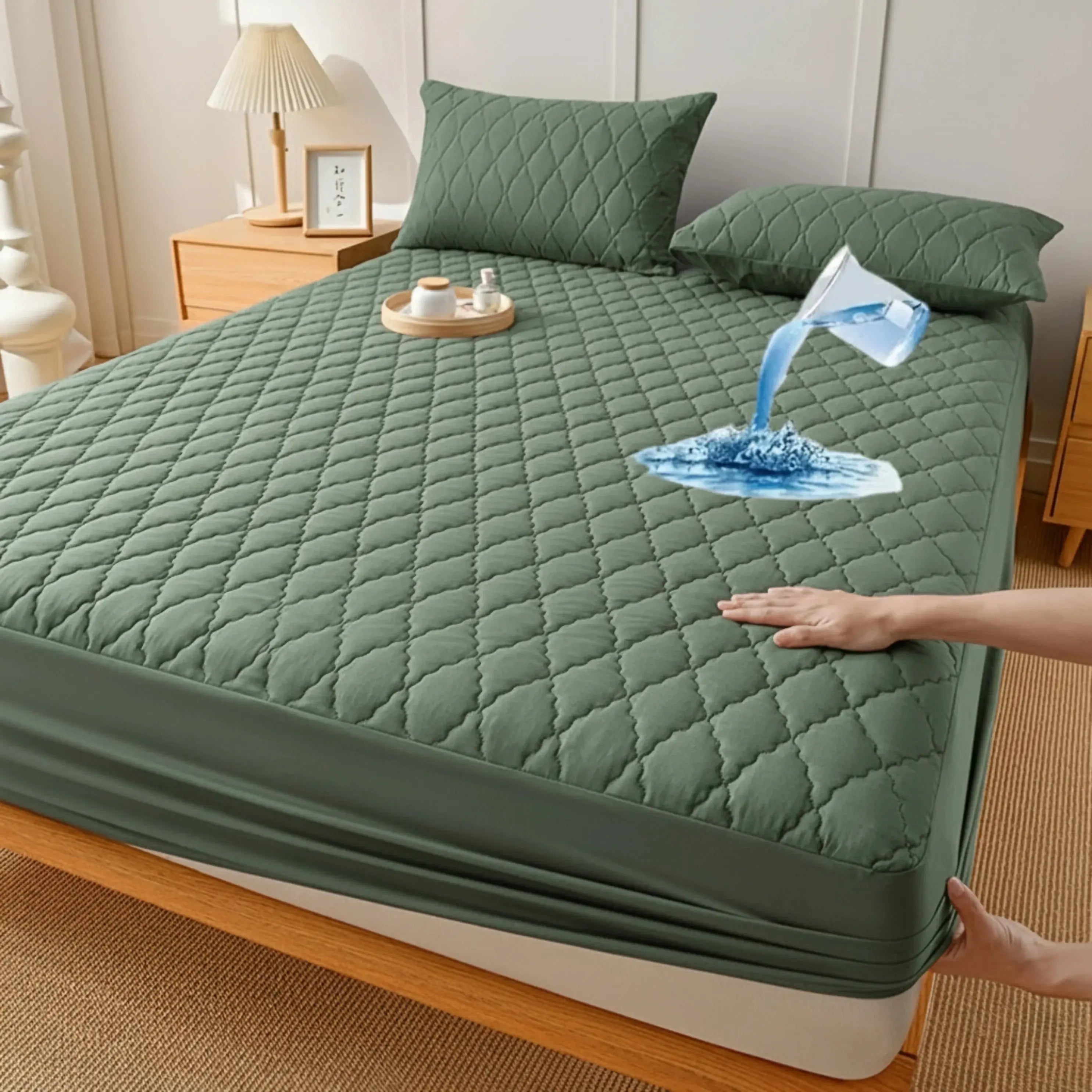 Goodinary® Waterproof Thick Mattress Pad Protector Goodinary