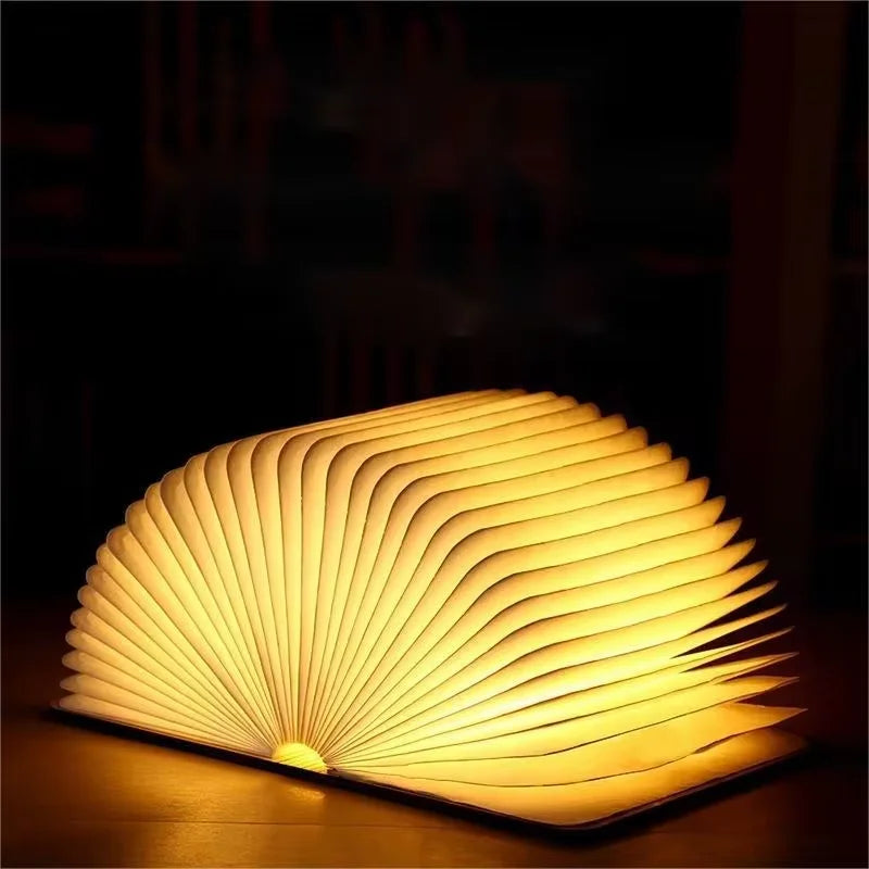Office Object™ Wooden Book Lamp