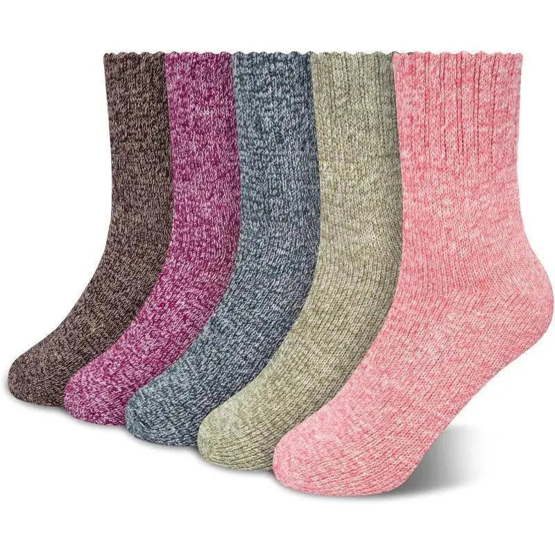 Goodinary® Wool Lined Winter Socks (5 Pairs) Goodinary