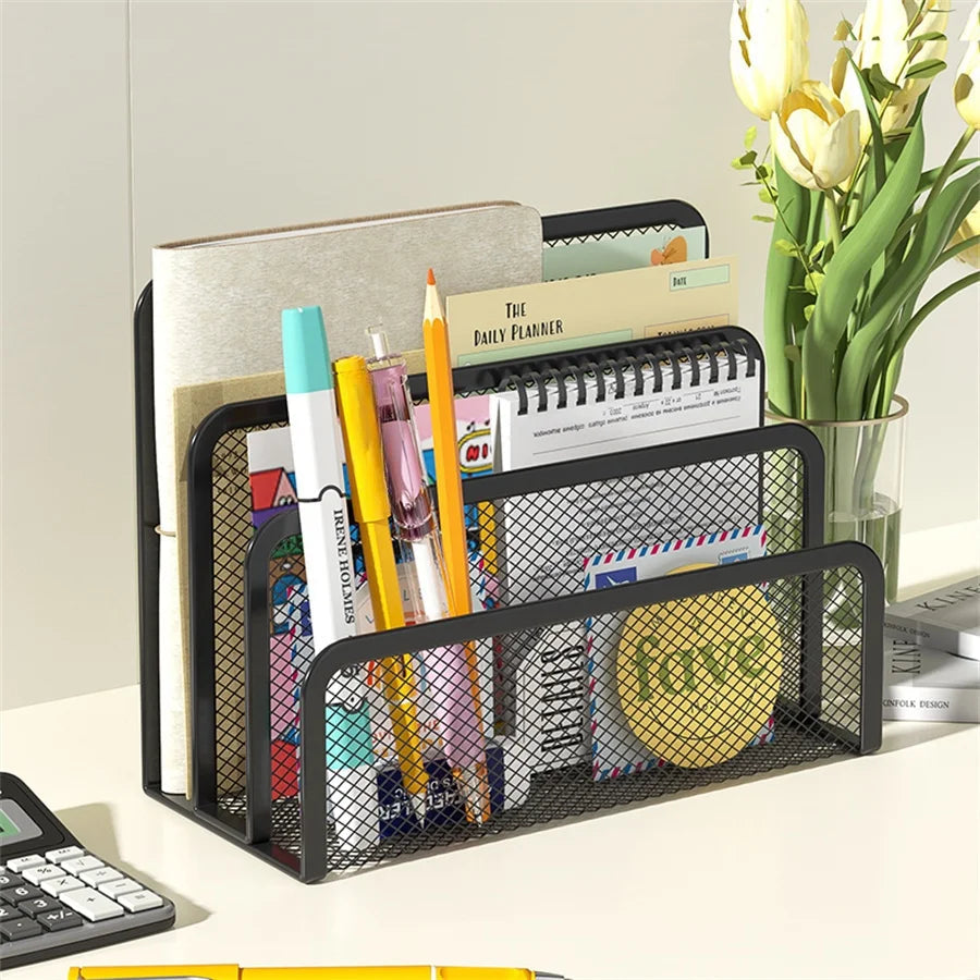 Office Object™ 3-Layer Notebook Stand Rack Organizer