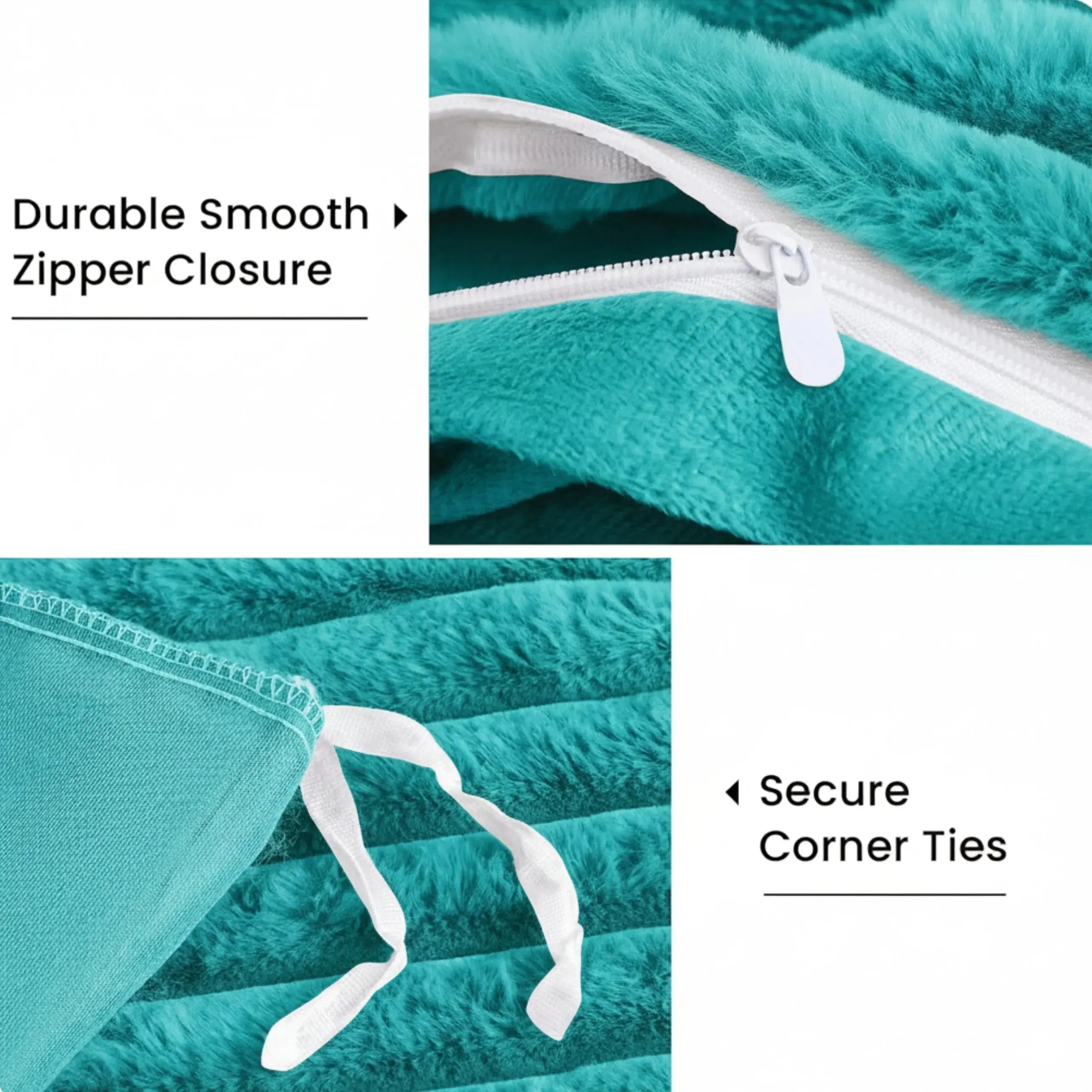Goodinary® Winter Flano Fleece Duvet Cover Set Goodinary