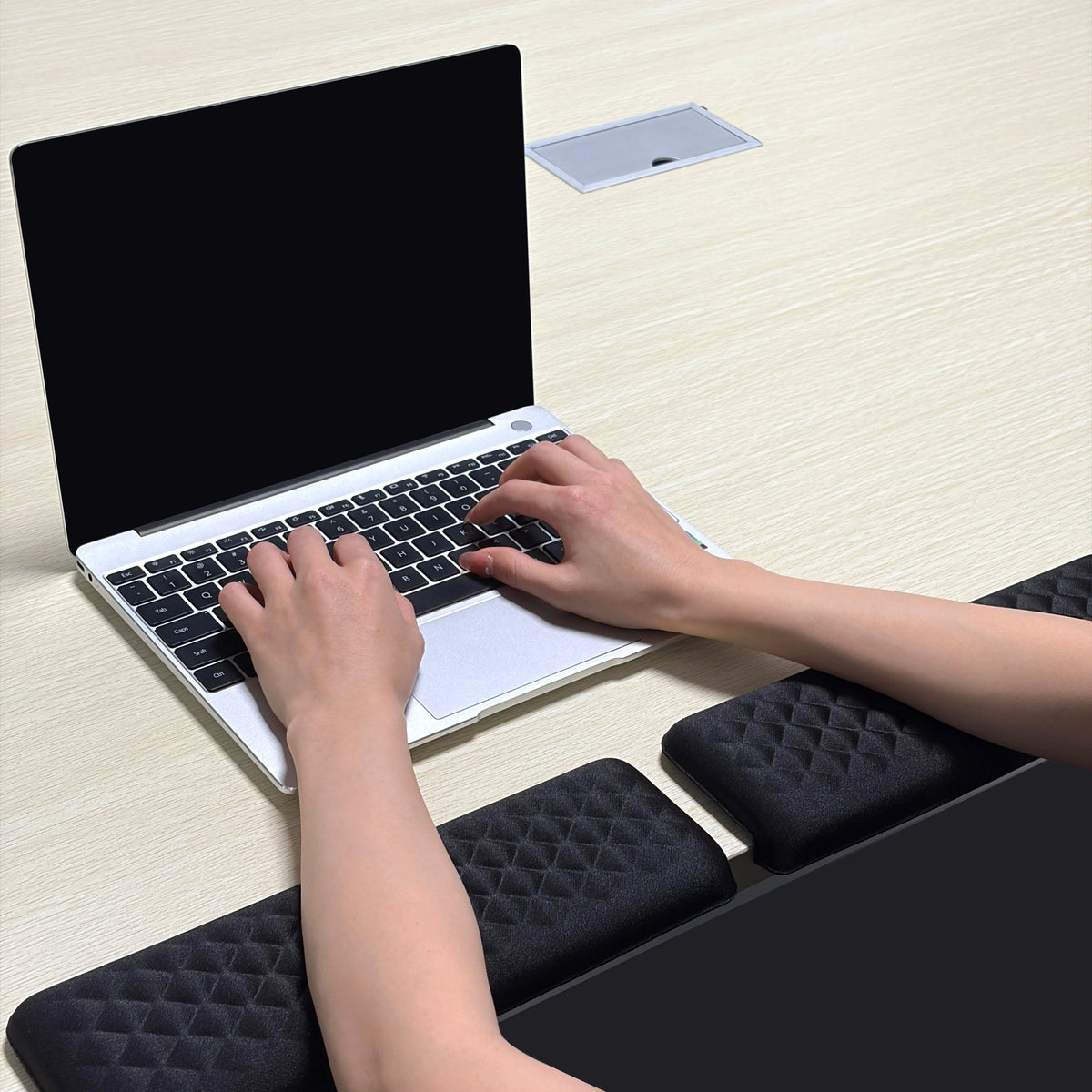 Office Object™ L-Shaped Memory Foam Wrist Rest (2 Pcs)