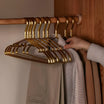 Goodinary® Gold Plated Metal Hangers Set (10pcs) Goodinary