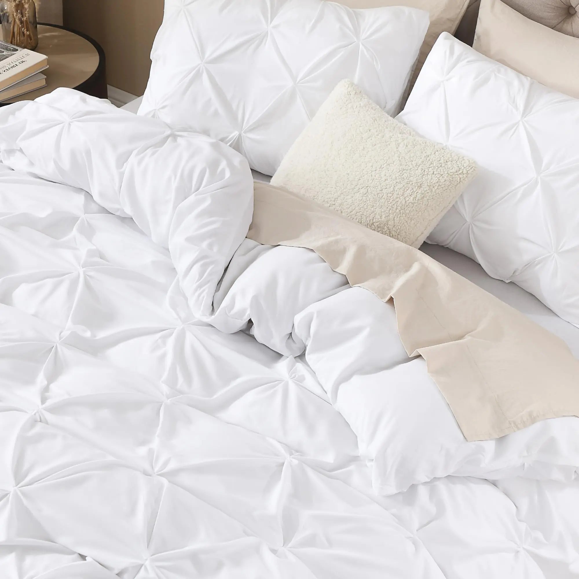 Goodinary® Linens Pinch Pleated Duvet Cover Set Goodinary