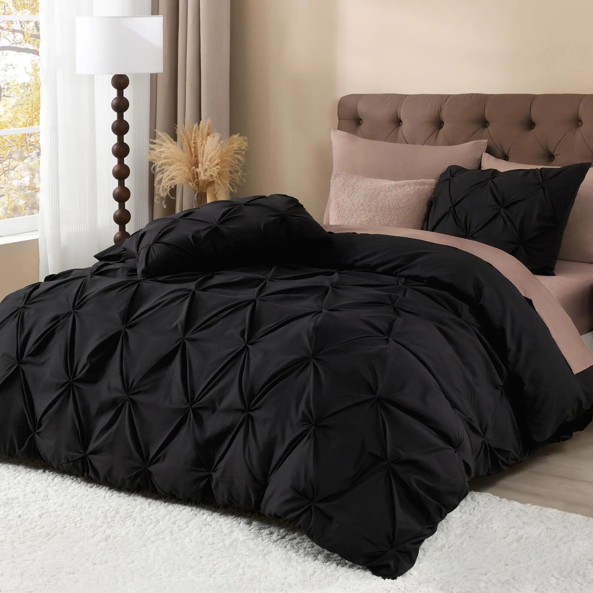 Goodinary® Linens Pinch Pleated Duvet Cover Set Goodinary