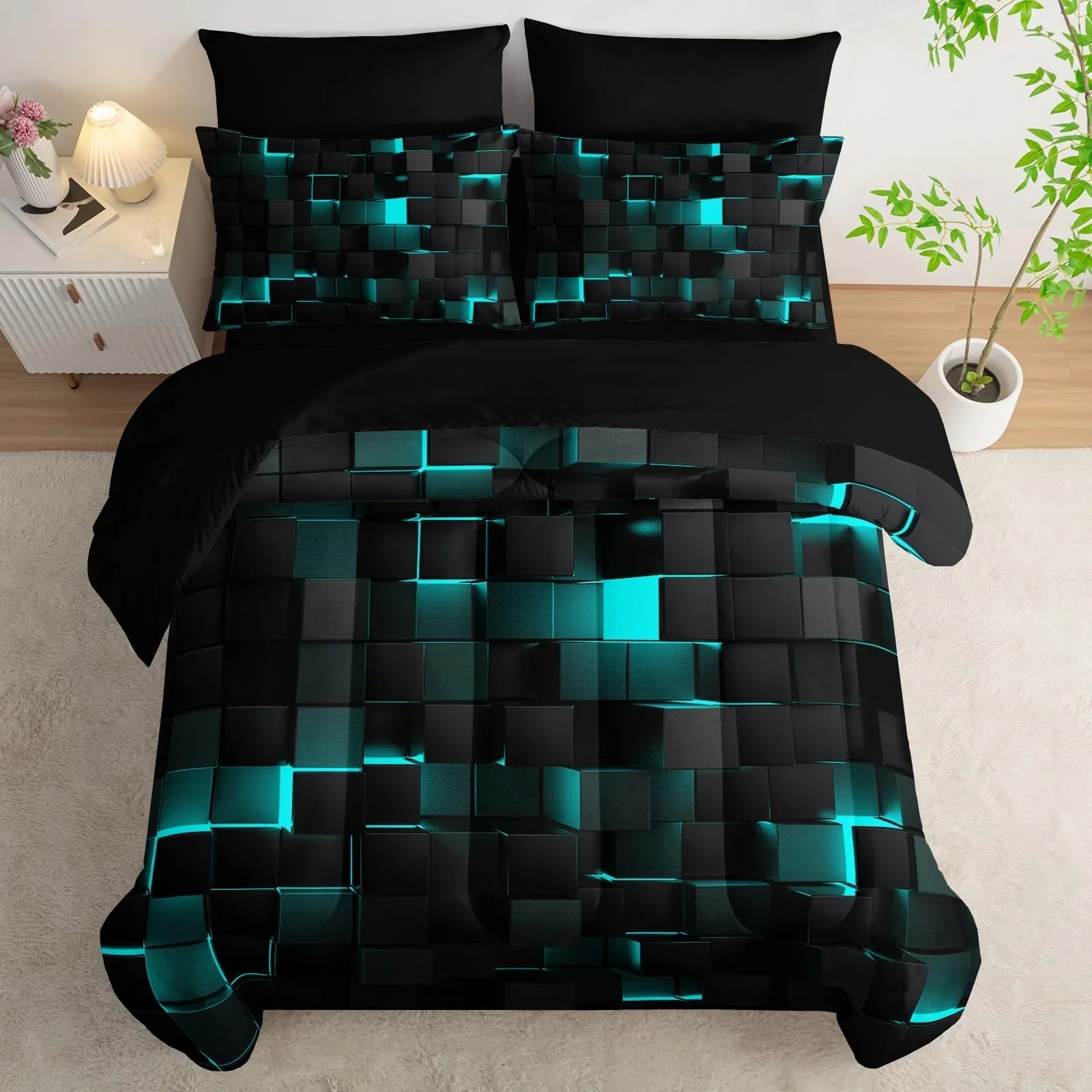 Goodinary® Modern Geometric Bedding Set