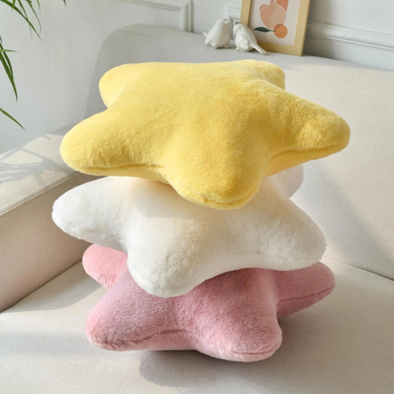Goodinary® Plush Star Soft Decorative Throw Pillow Goodinary