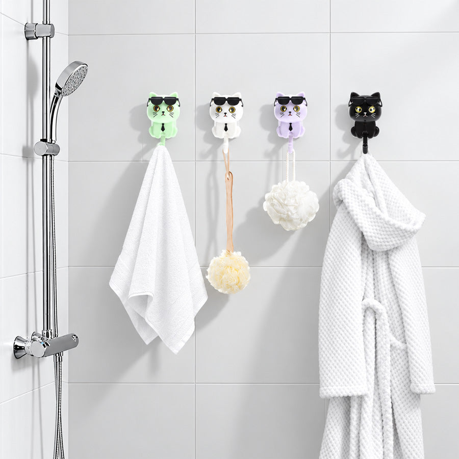 Goodinary® Cat Wall Hooks (4 Pcs)
