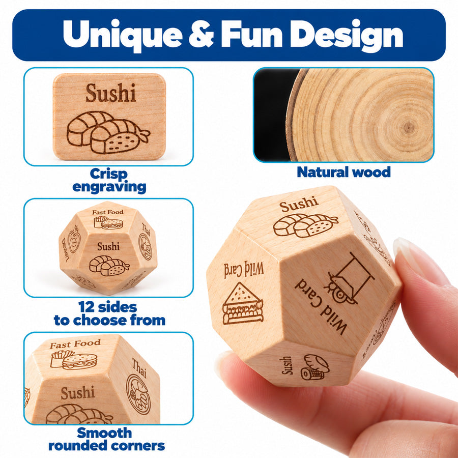 Goodinary® Couples Decision Dice