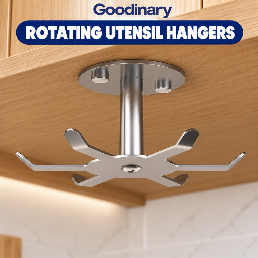 Goodinary® Rotating Utensil Hangers (2 Pcs)