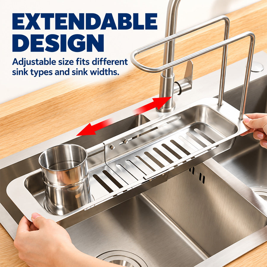Goodinary® Telescopic Sink Rack