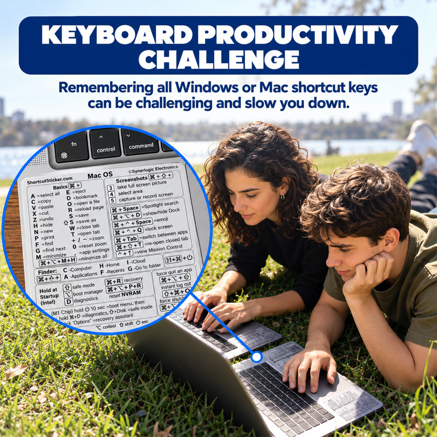 Goodinary® Shortcut Keyboard Sticker