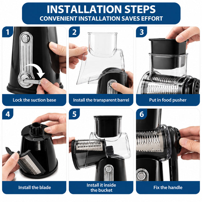 Goodinary® Rotary Cheese Grater