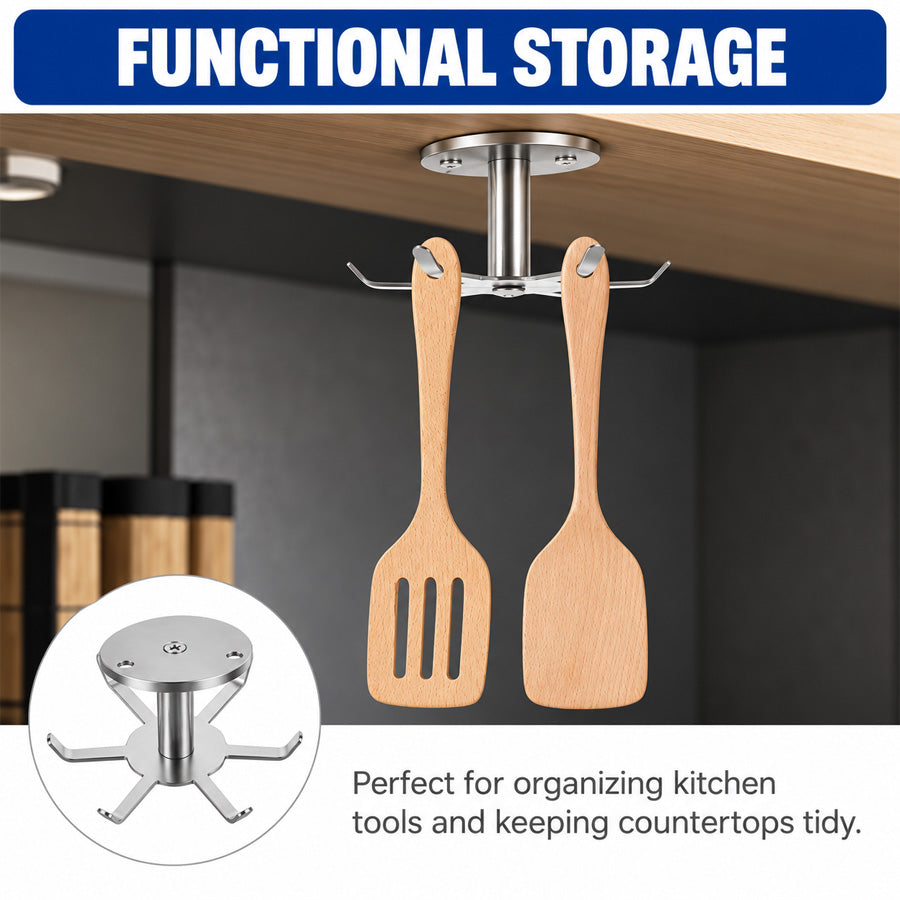 Goodinary® Rotating Utensil Hangers (2 Pcs)