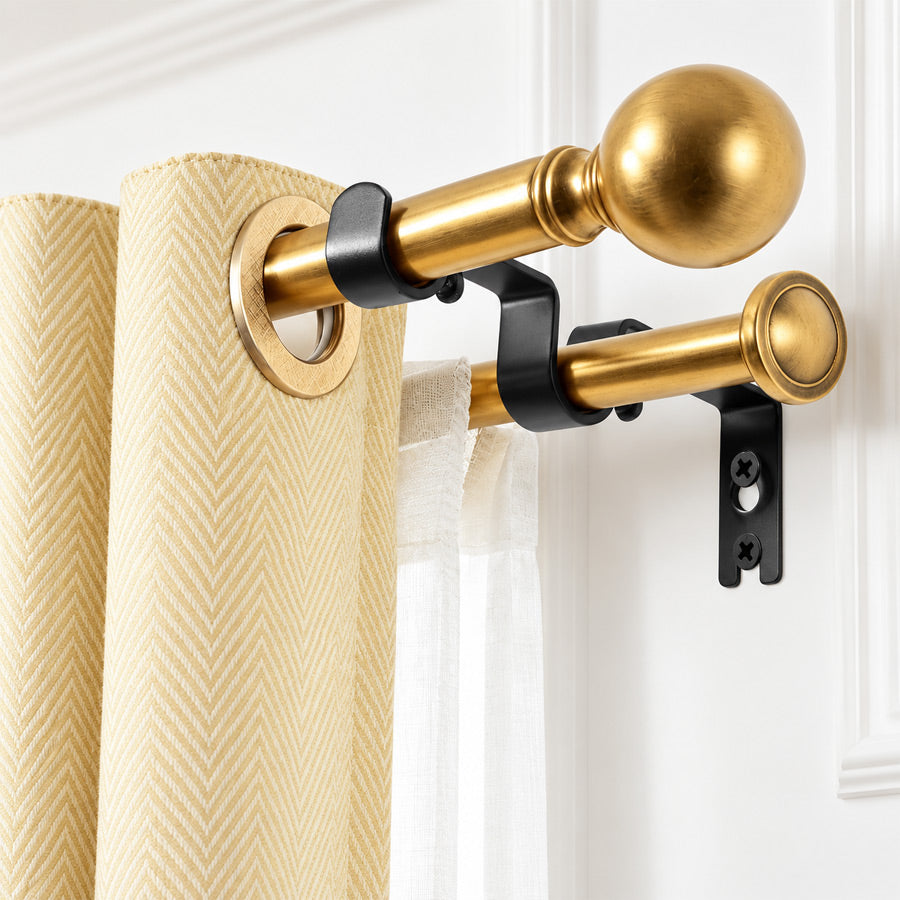 Goodinary® Double Rod Bracket (2 Pcs)