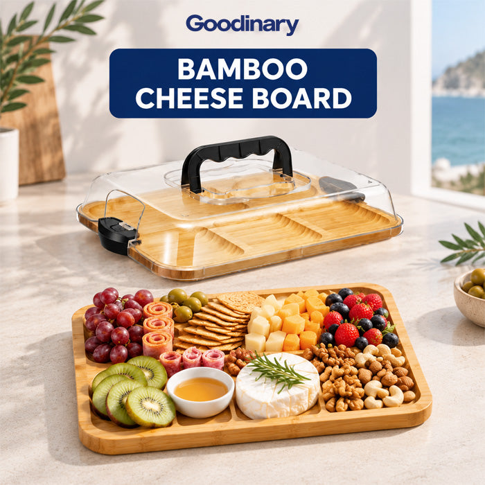 Goodinary® Bamboo Cheese Board
