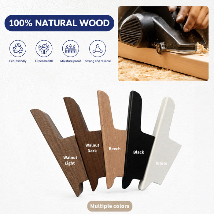 Goodinary® Bird Shape Wood Hooks (4 Pcs)