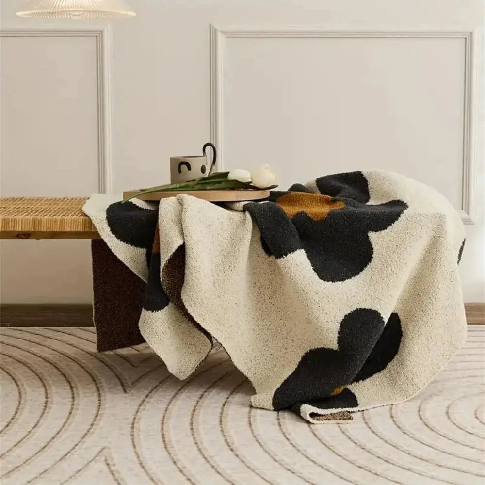 Goodinary® Sunflower Printed Soft Fleece Throw Blanket Goodinary