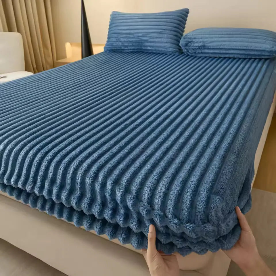 Goodinary® Faux Fur Fitted Bed Sheet Goodinary