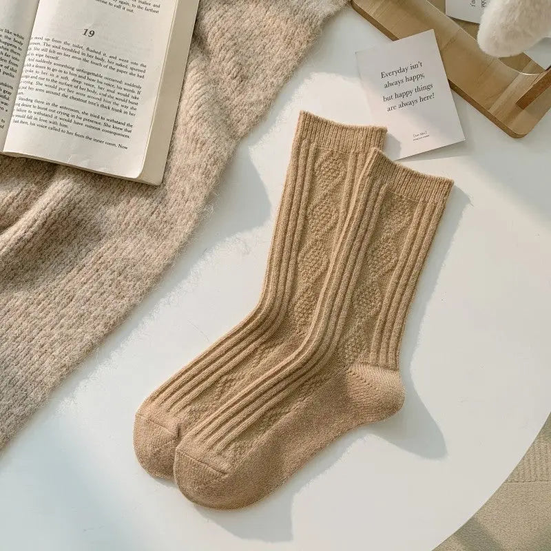 Goodinary® Thermal Wool Lounge Socks Thick Knit Set Goodinary