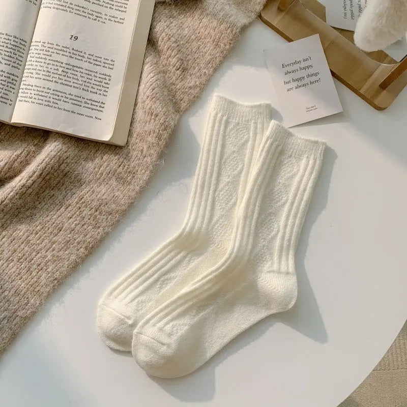 Goodinary® Thermal Wool Lounge Socks Thick Knit Set Goodinary
