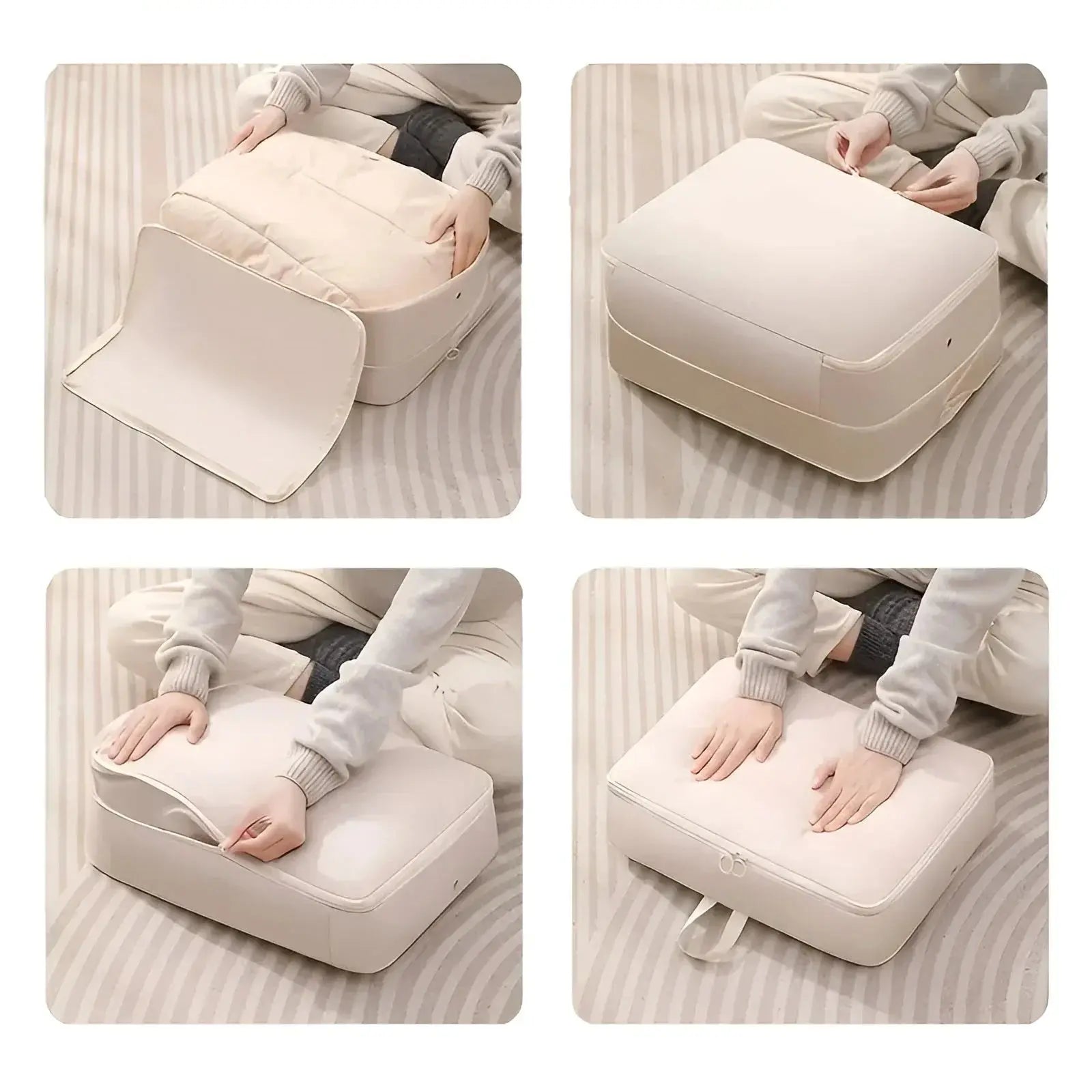 Goodinary® Zipper Vacuum-Free Space Saving Storage Bag Goodinary