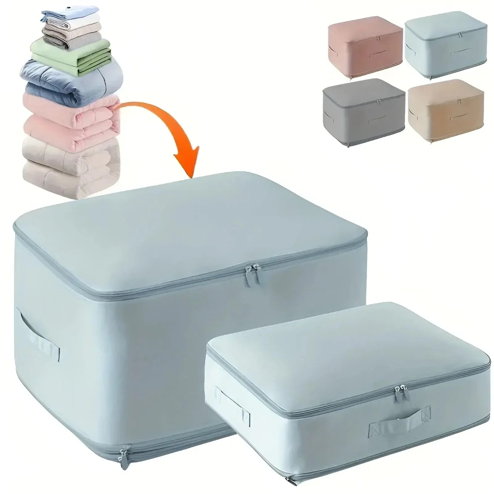 Goodinary® Zipper Vacuum-Free Space Saving Storage Bag Goodinary