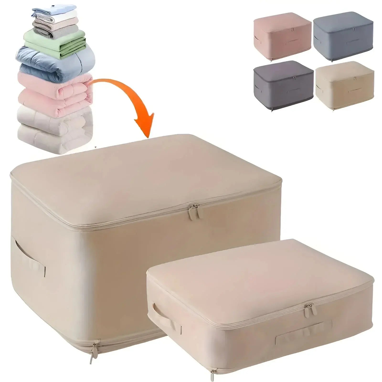 Goodinary® Zipper Vacuum-Free Space Saving Storage Bag Goodinary