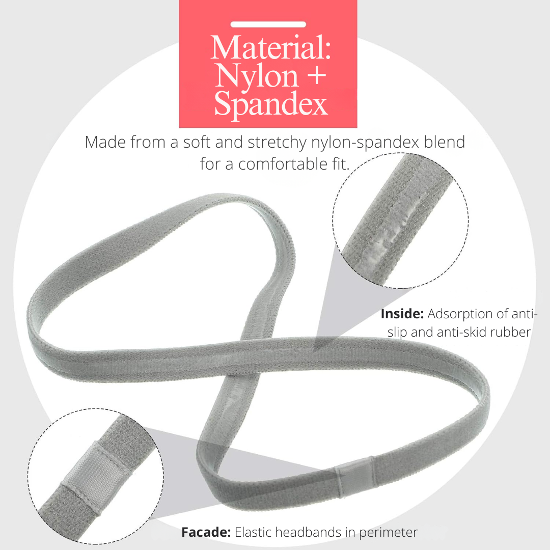 Goodinary® Elastic Sports Headbands (4 pcs)