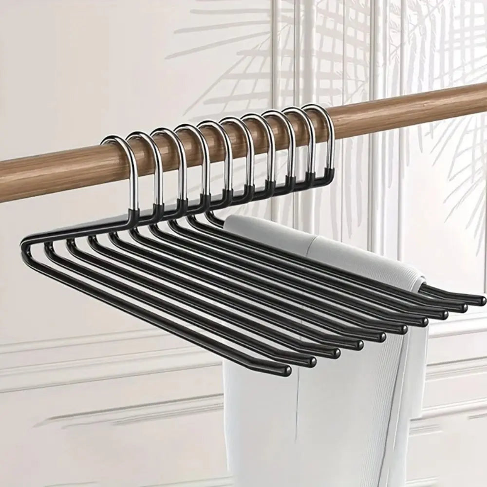 Goodinary® Z-Shaped Metal Hangers Non Slip Set (10pcs) Goodinary