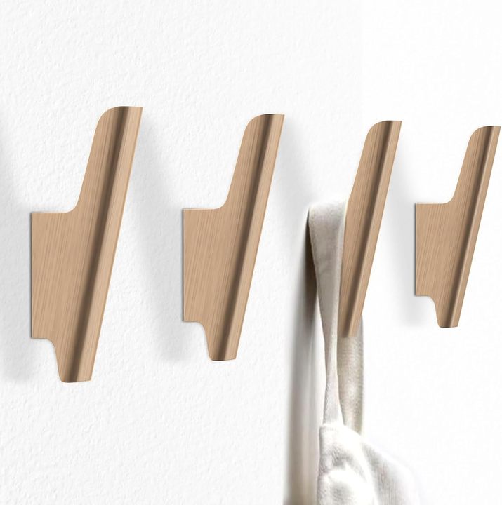 Creative Porch Coat Rack Living Room Bedroom Wall Hook Solid Wood Clothes Towel Hat Hanging