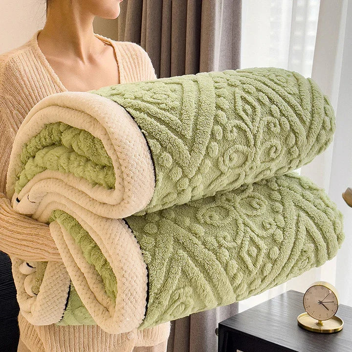 New Double-sided Thickened Multifunctional A-class Skin Friendly Breathable Home Blanket