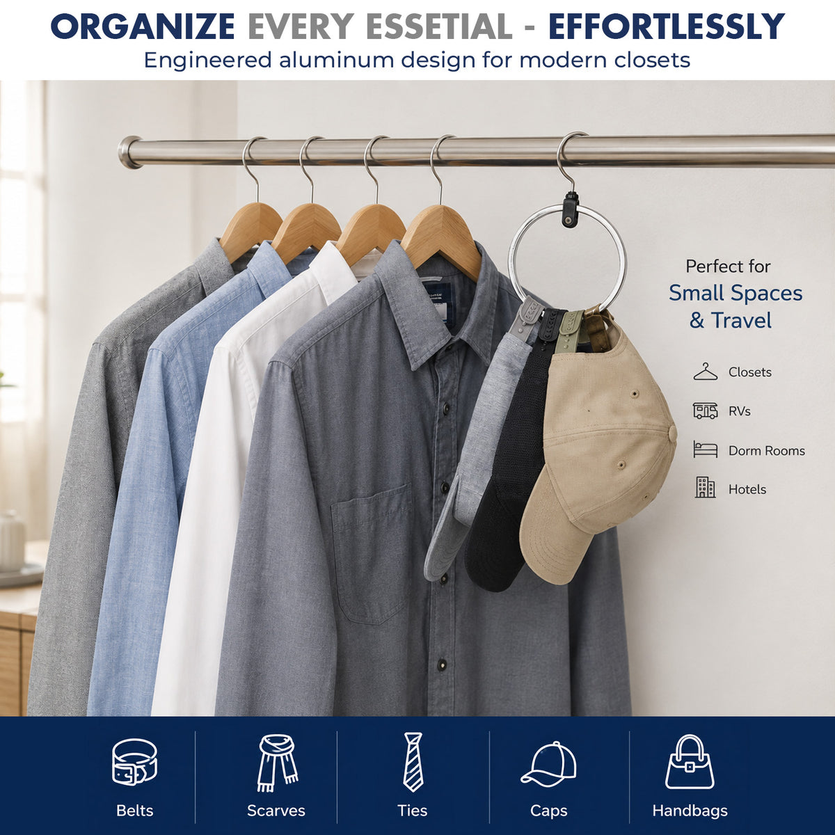 Goodinary® Circular Closet Organizer Hanger