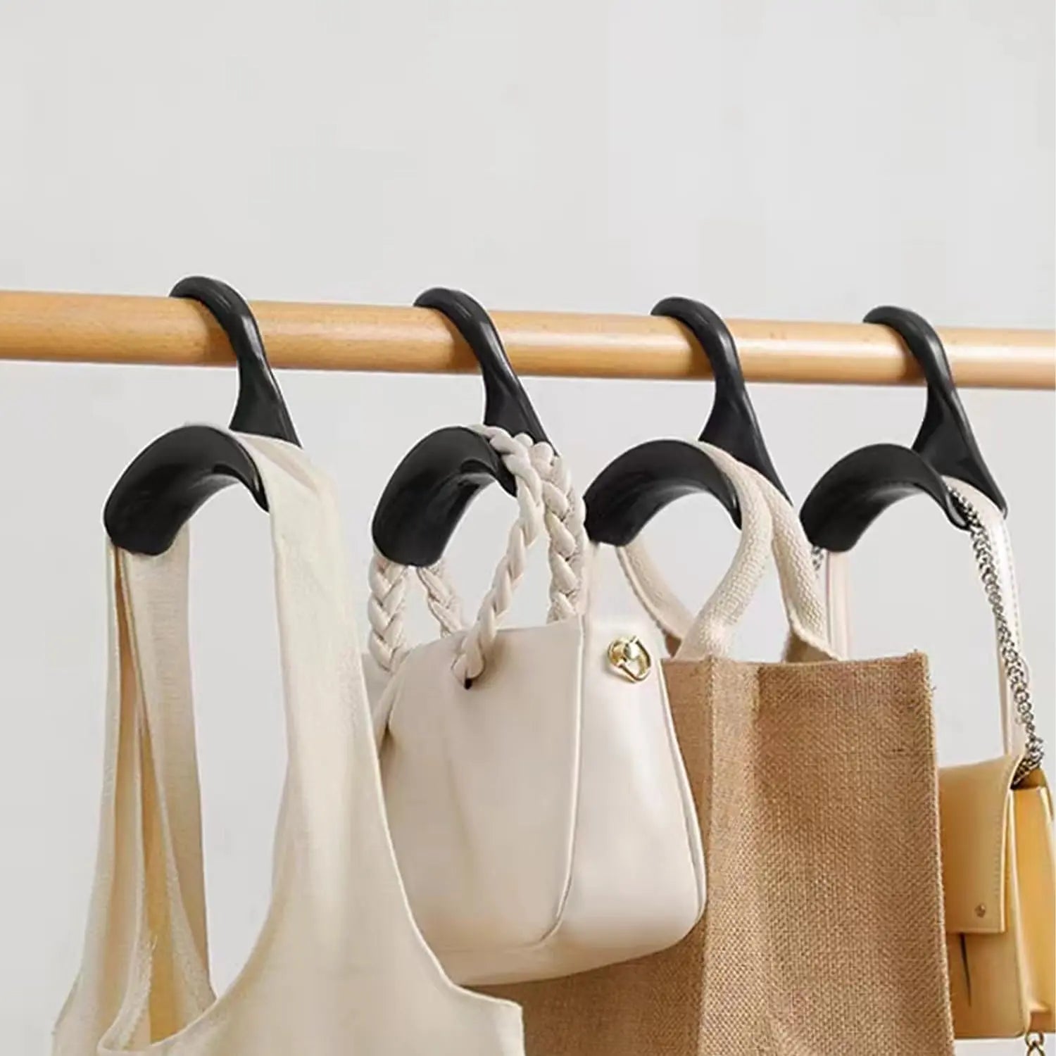 Goodinary® Arched Clothes Hanger & Bag Hook (10 Pcs) Goodinary