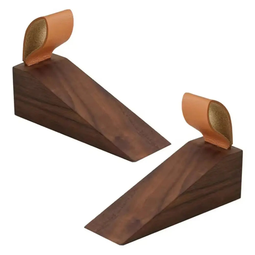 Goodinary® Solid Wood Door Stopper with Non Slip Base - Goodinary