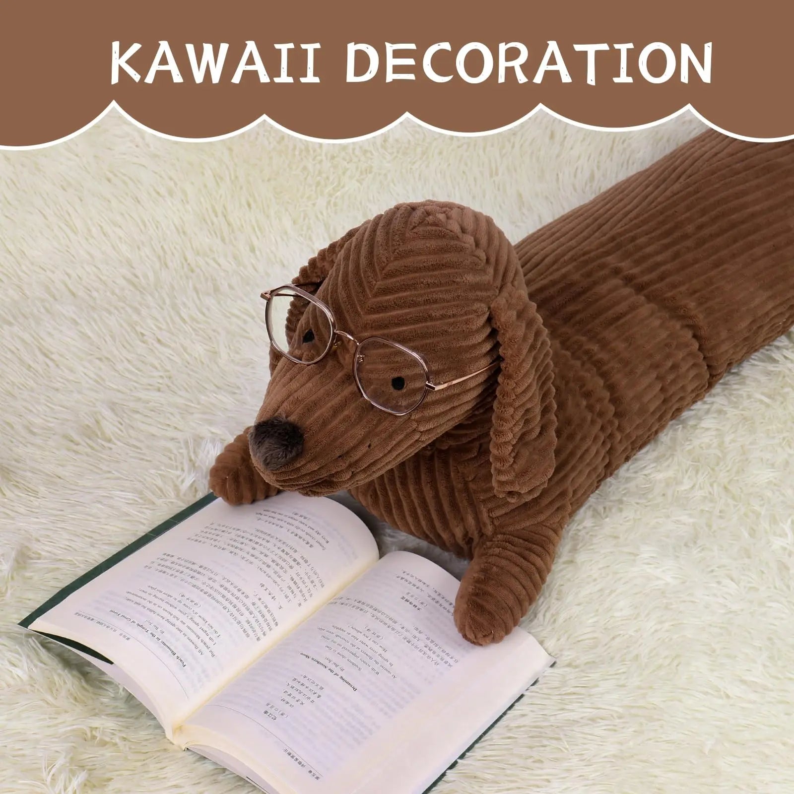 Goodinary® Dachshund Plush Body Pillow Goodinary