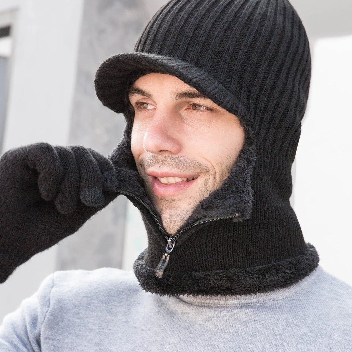 Goodinary® Winter Fleece Balaclava Beanie