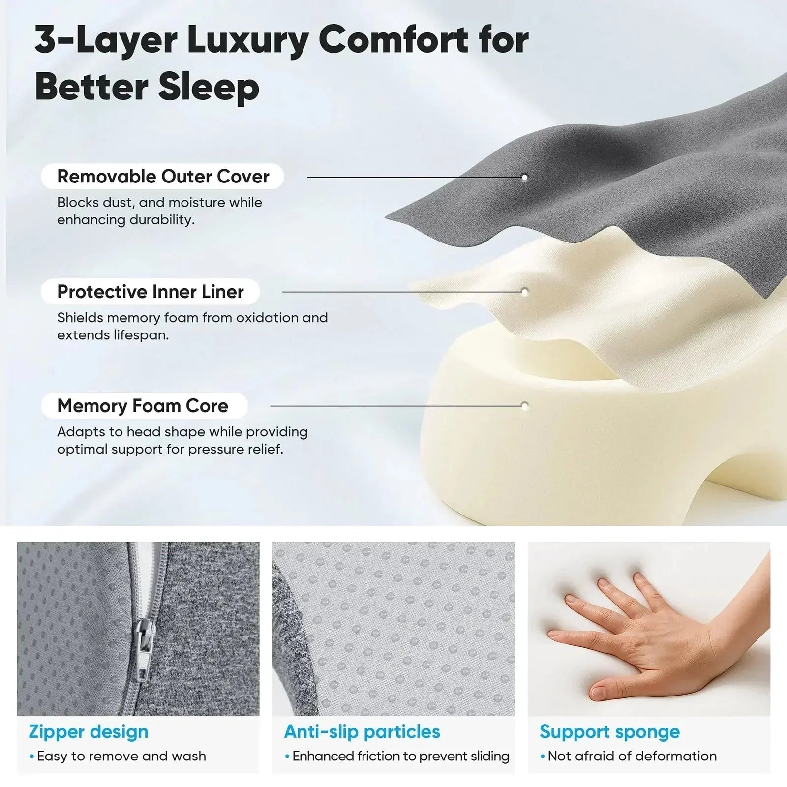 Slumblr® Breathe Easy Face Down Pillow